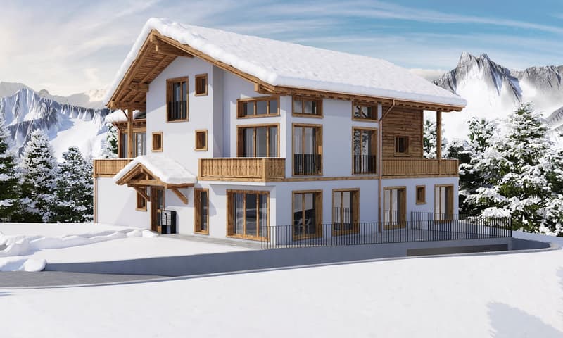 Exclusive 4.5-room attic apartment in Parpan with mountain view (2)