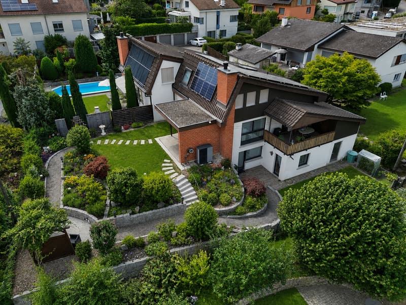 Ampia casa semi-detachata di 6,5 locali con vista panoramica (1)