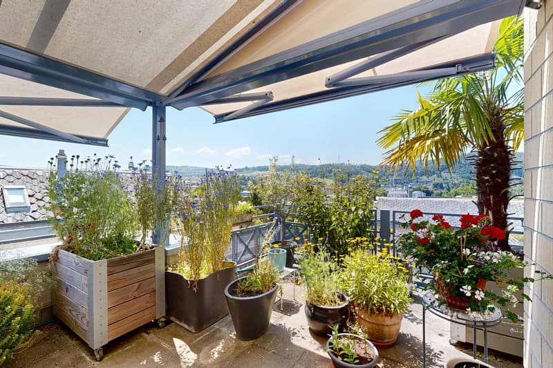 Appartamento a mansarda di 3,5 locali con vista imprenabile (8)