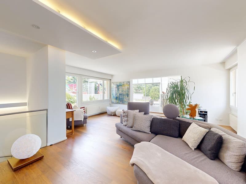 Maisonette- Attikawohnung mit grosser Dachterrasse und Poolanlage (1)