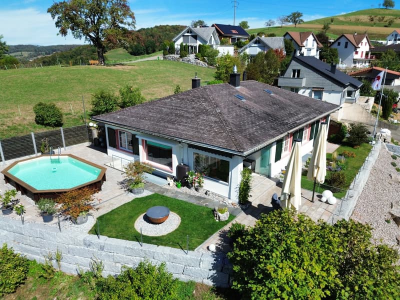 6.5 Zimmer Einfamilienhaus mit schönem Ausblick (1)