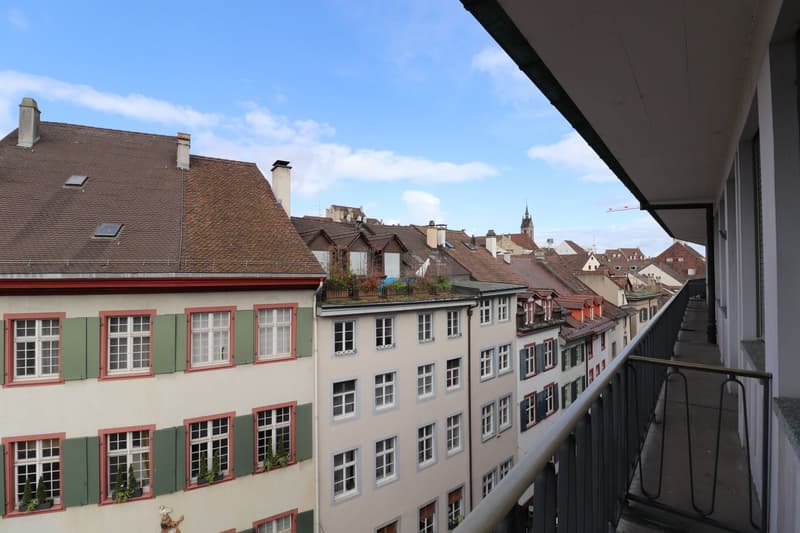 Wohnen im Herzen von Basel - modernisierte 3 1/2-Zimmerwohnung in Grossbasel (2)