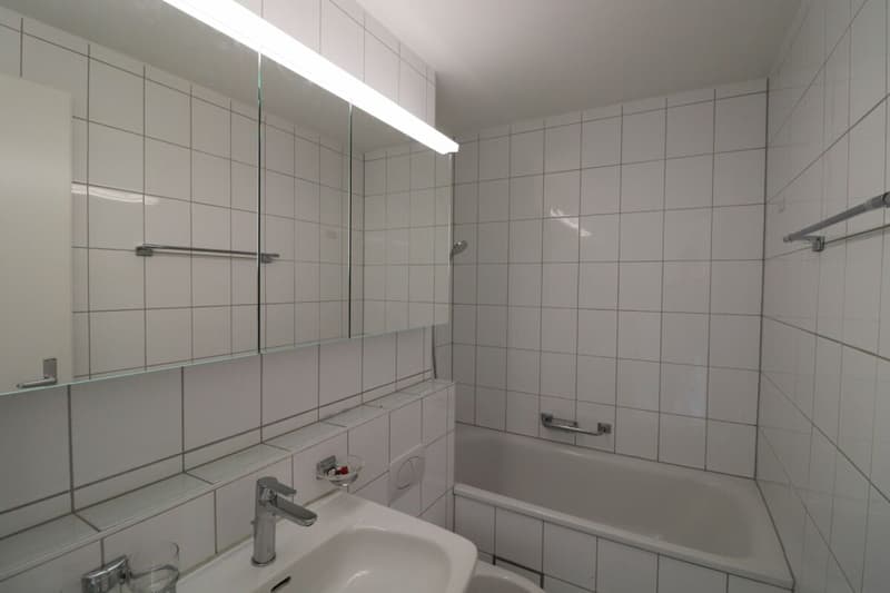 Vivre à Riehen - appartement spacieux 3 1/2 pièces avec chambre mansardée supplémentaire dans une rue de quartier calme (9)