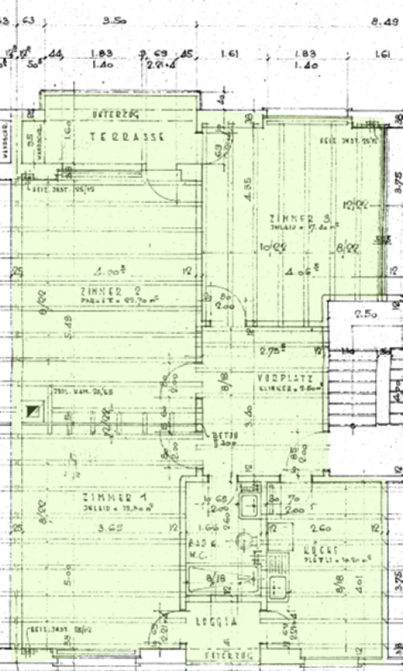 Vicino al centro del villaggio di Reinach - appartamento di 3 camere accogliente a Reinach (11)