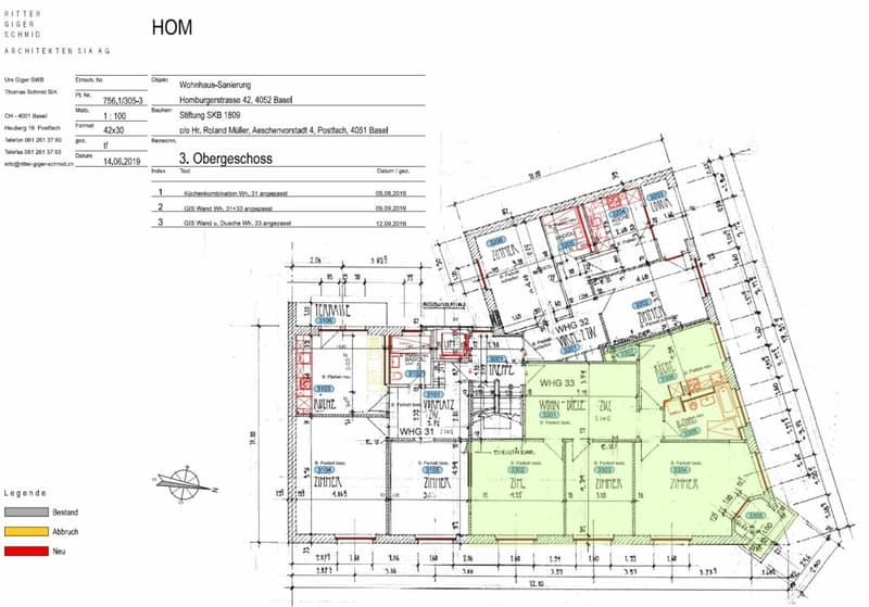 Im Breite-Quartier - moderne und helle 3-Zimmerwohnung in Basel (12)