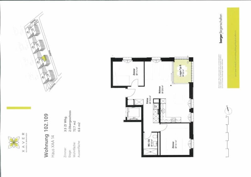 Xaver-Areal, Binningen - appartamento 3 1/2 locali moderno in affitto (11)