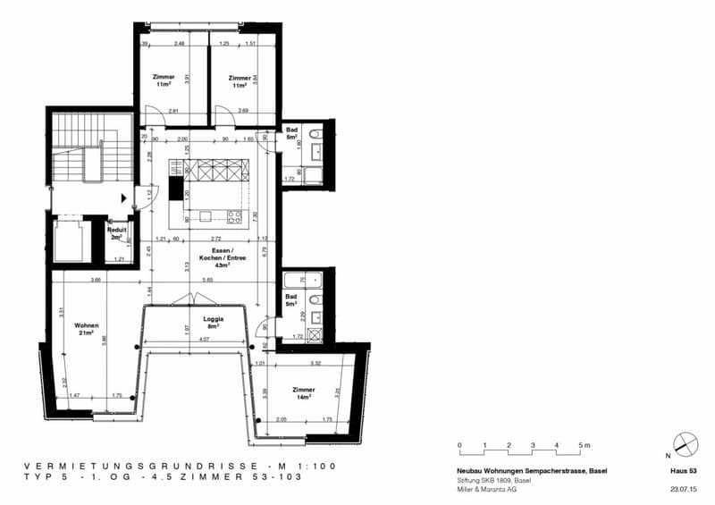 Appartamento di lusso Sempacherhof - appartamento moderno 4,5 locali al 1° piano (11)