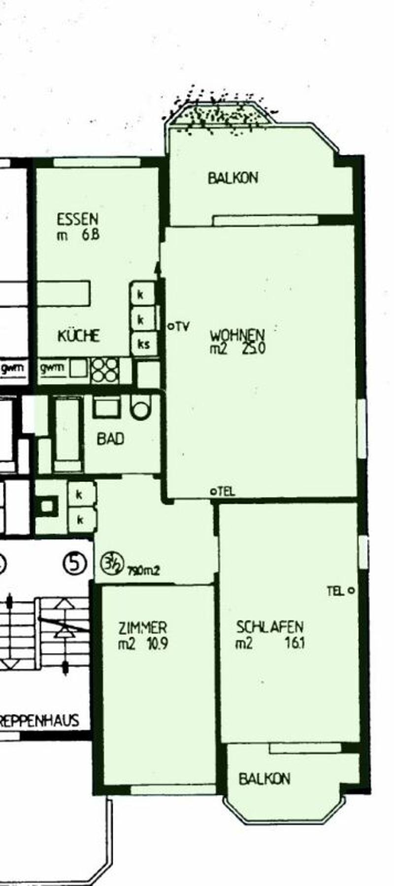Près de Morgartenring et Schützenmattpark - Appartement de 3,5 pièces confortable à Allschwil (10)