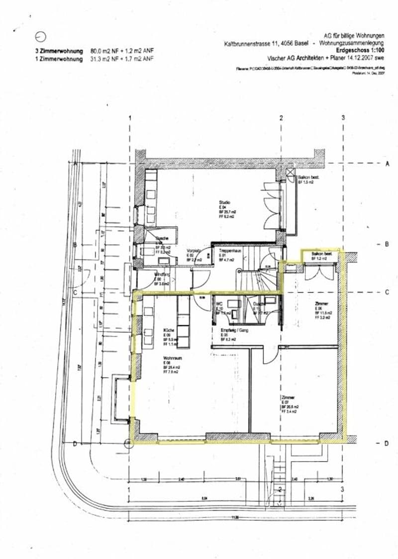 Nähe Zoo Dorenbach - grosszügige 3-Zimmer-Wohnung im EG (3)