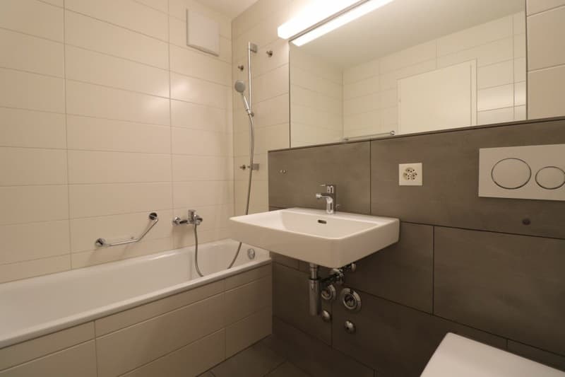 Nähe Mischelicenter- moderne 3 1/2 Zimmer-Maisonettewohnung in Reinach (6)
