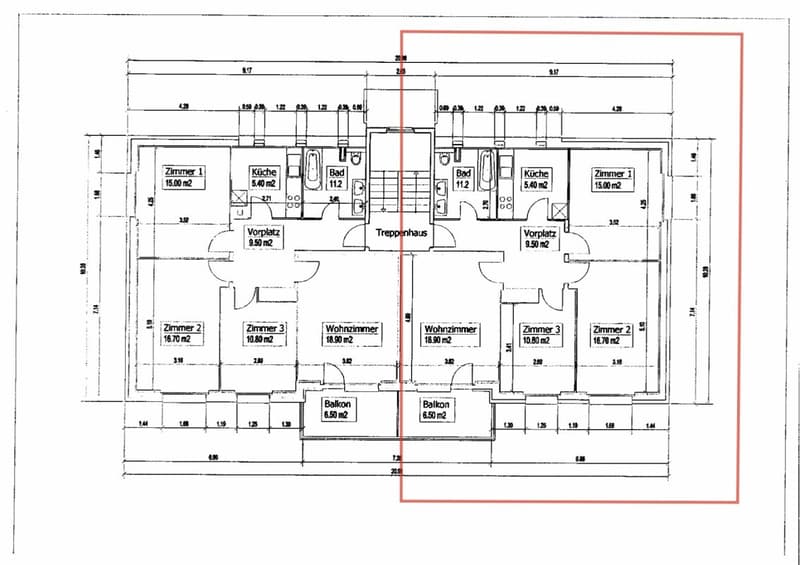 Nähe Wenkenpark an ruhiger Lage - gemütliche 4-Zimmerwohnung mit Gartensitzplatz (3)