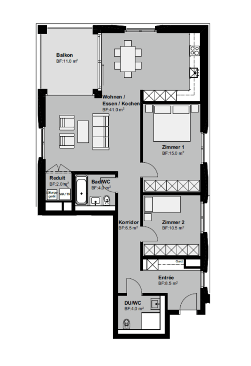 Grundrissplan