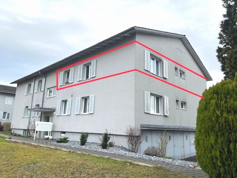 Compact 4.5-room apartment with balcony, hobby room + garage (2)