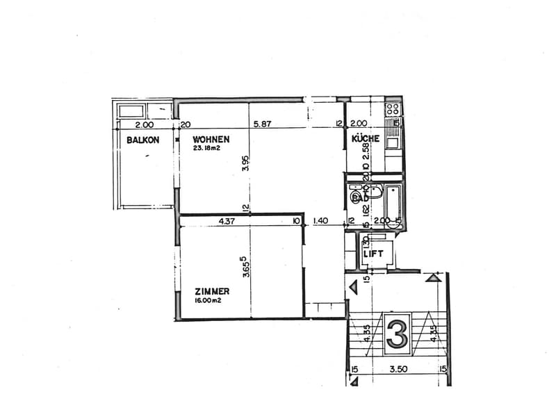 Grundrissplan