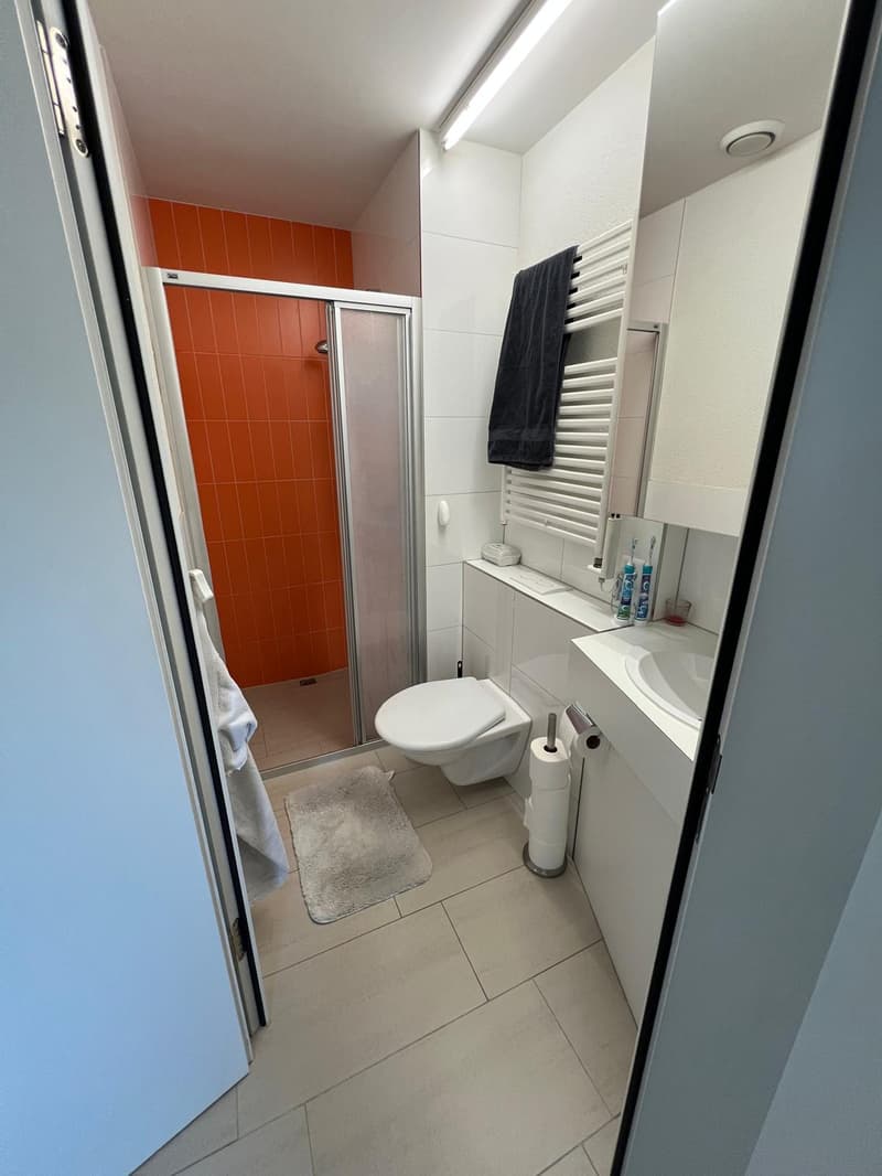 Badezimmer mit Dusche