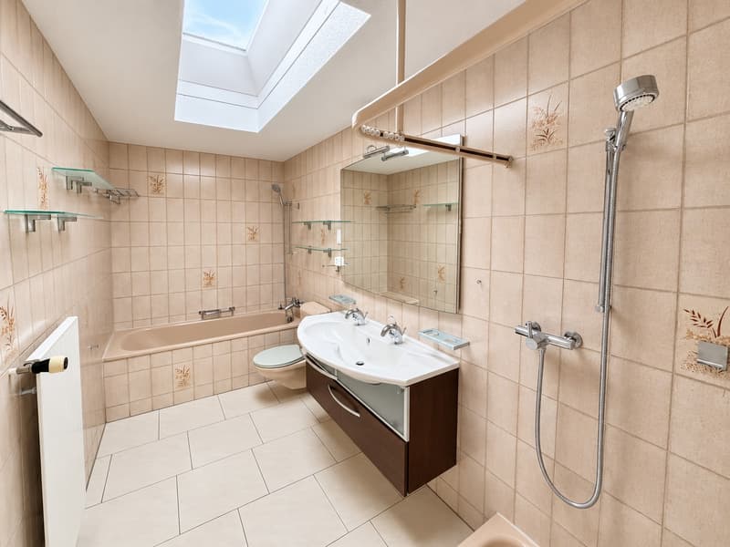 Grosszügige 3½-Zimmer-Wohnung mit 71 m² Terrasse ins Grüne (7)