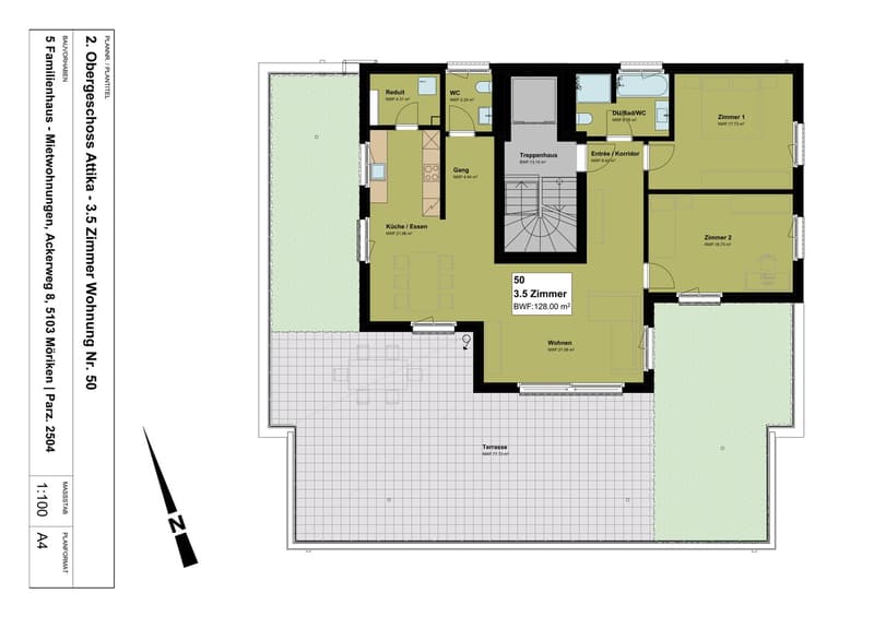 Appartement moderne 3.5 pièces avec terrasse et vue (15)