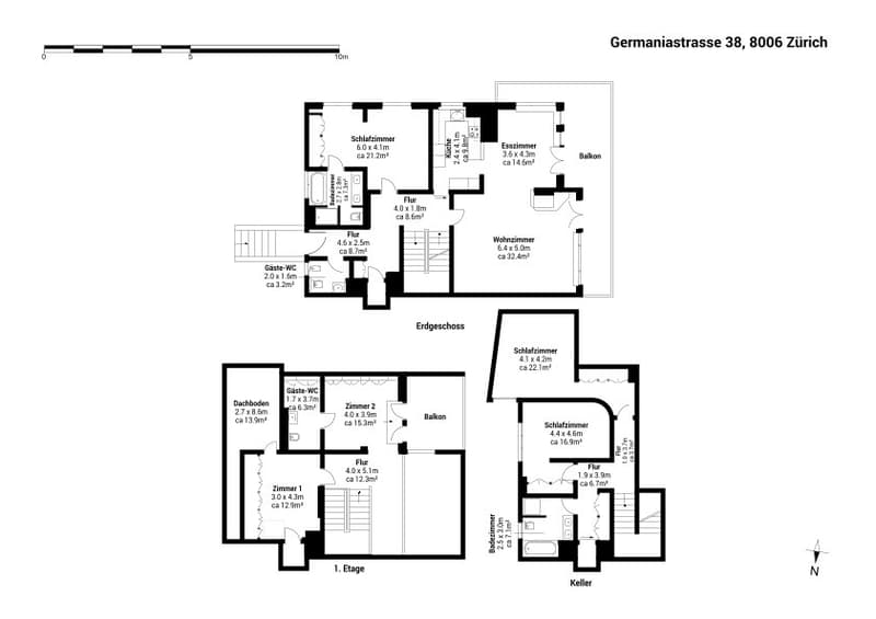 Attraktive 5.5-Zimmer-Maisonette-Wohnung mit Seesicht (12)