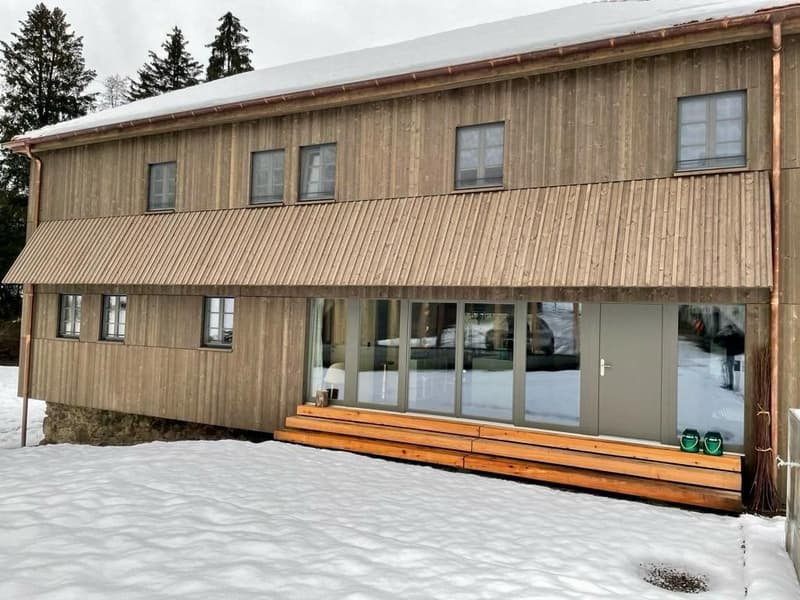 Beautiful unusual 3.5-room apartment on the ground floor (10)
