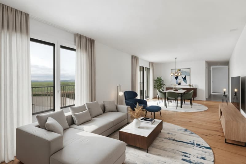 Magnificent new 5.5-room duplex, 4 minutes from Romont - LOT 1.1 (2)