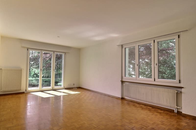 Appartement 3.5p au rez