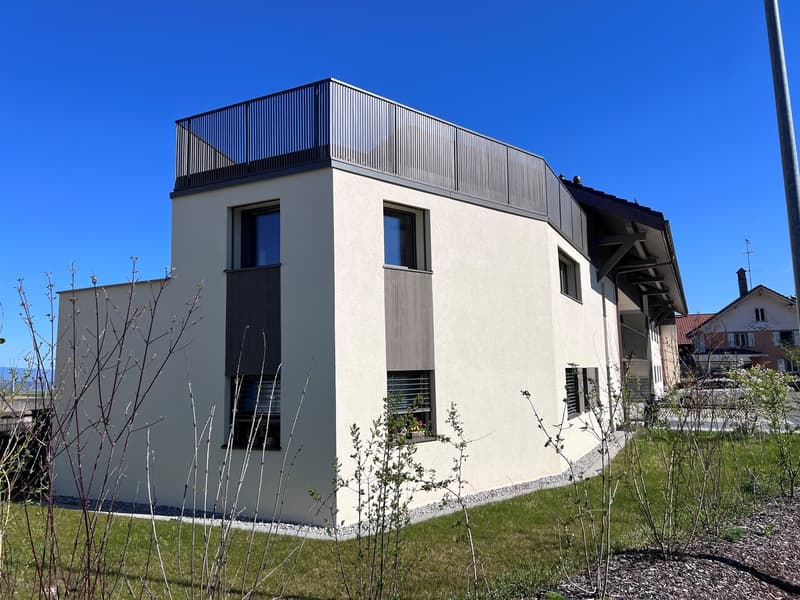Magnificent Neubau-Duplex mit 5.5 Zimmern, 4 Minuten von Romont - LOT 1.1 (12)