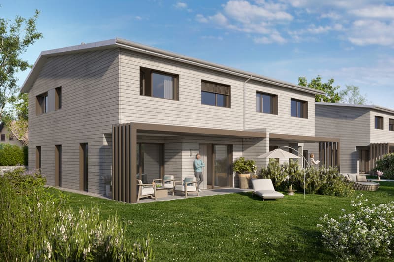 Villa jumelle G1 - 5,5 pièces sur un terrain de 269 m² (1)