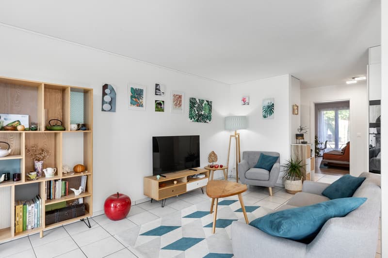 3.5 pièces au calme avec espaces extérieurs - entre Fribourg et Berne (3)