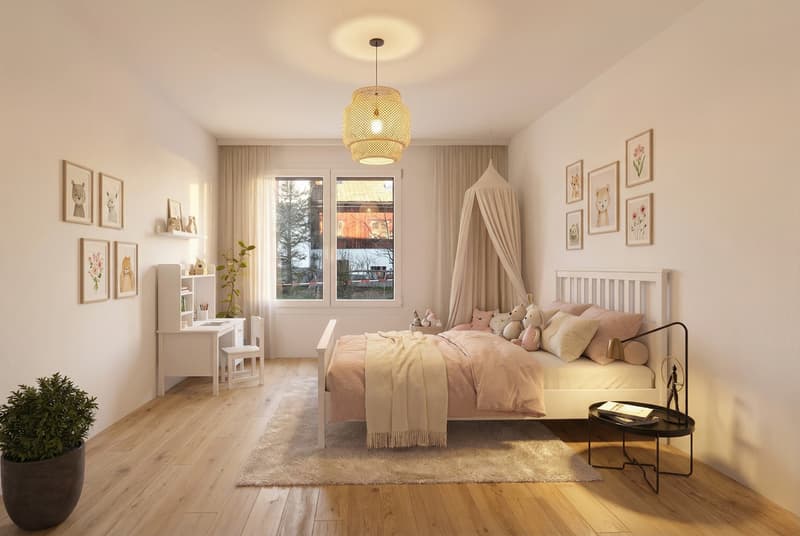 Appartement de 4,5 pièces au rez-de-chaussée - avec terrasse et jardin (12)