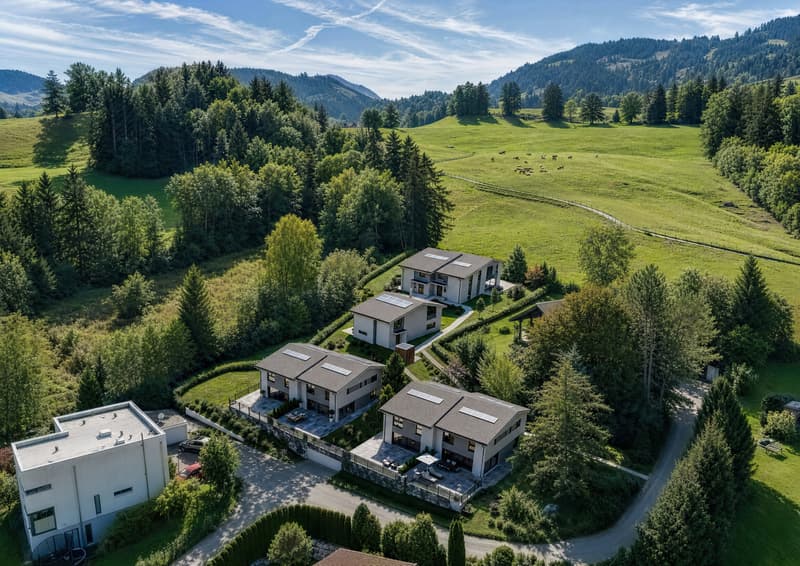 Villas jumelées de 144 à 155 m² au coeur de la Gruyère (3)
