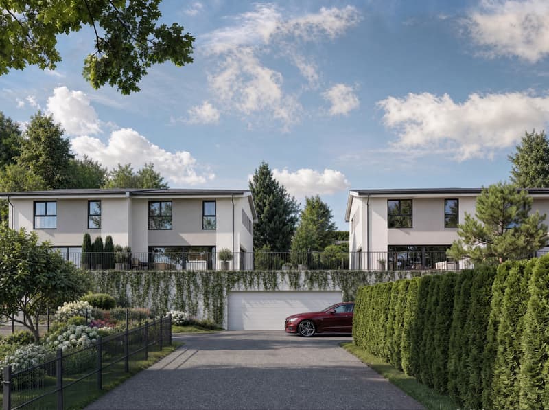 Villas jumelées de 144 à 155 m² au coeur de la Gruyère (1)