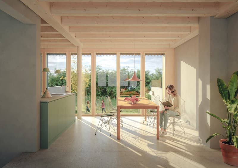 | Maison 5.5 pièces en bout de rangée avec jardin privé de 138 m² (5)