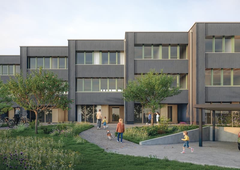 | Maison 5.5 pièces en bout de rangée avec jardin privé de 138 m² (2)