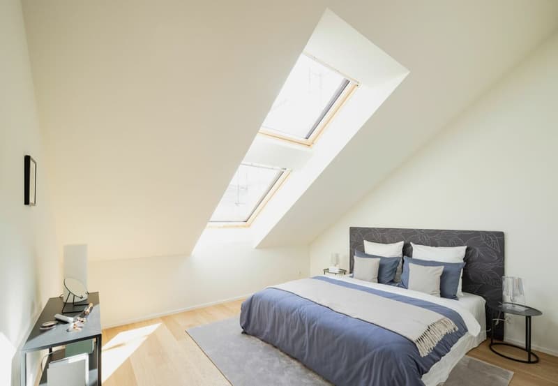 Spacious attic apartments with two terraces + beautiful view (13)
