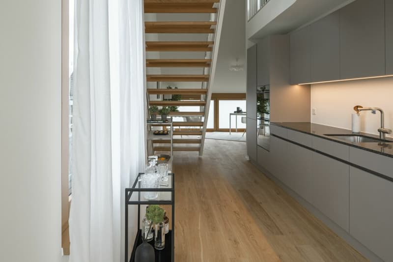 Appartamenti mansardati di 3,5 locali eleganti con galleria ad Augst BL (2)