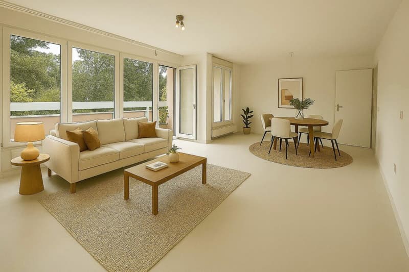 Appartement de 4,5 pièces rénové récemment à proximité de l'International School (2)