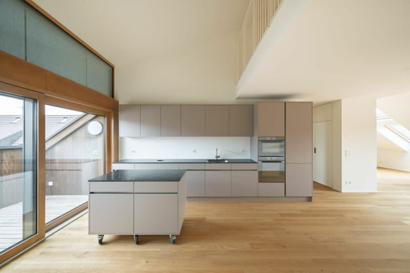 Exklusive 4½-Zimmer-Dachwohnung mit Galerie und zwei Dachterrassen (1)