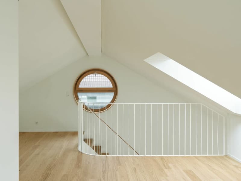 Ein Highlight der Galerie ist das runde Fenster