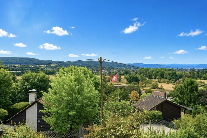 Wunderbare Aussicht aus dem Fenster