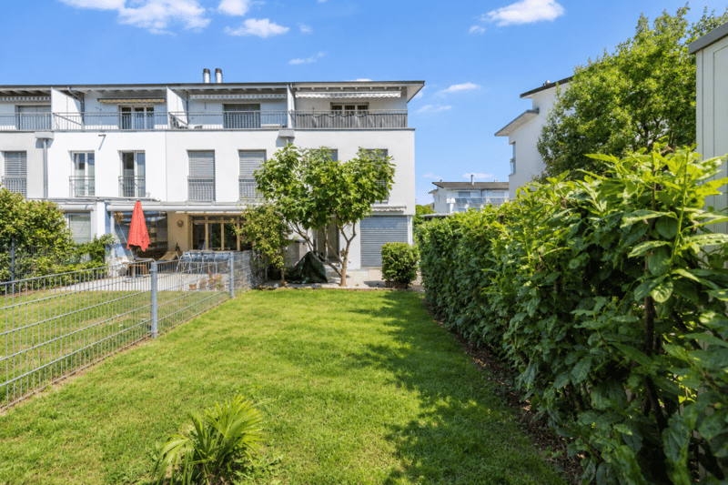 Der Garten bietet viele Möglichkeiten