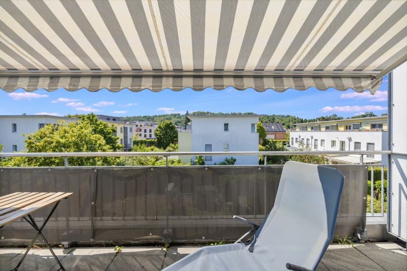 Terrasse für Privatsphäre im Obergeschoss