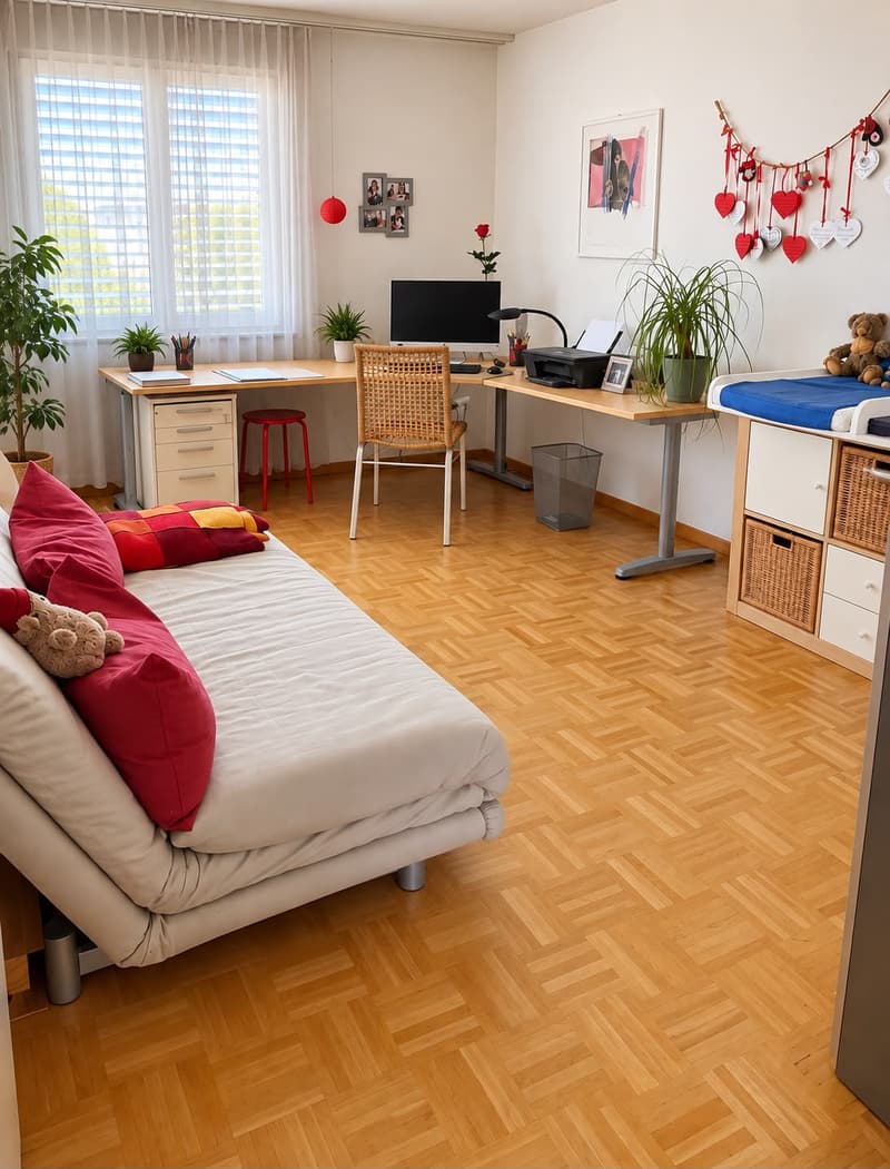 Charmante 4.5-Zimmer-Attika-Wohnung mit Aussicht in Winterthur Hegi (5)