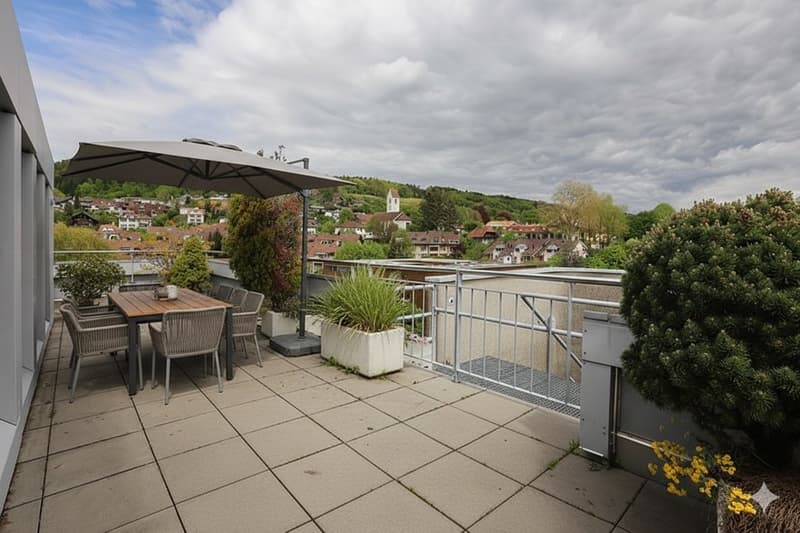 Modernes Büro mit privater Terrasse und herrlicher Aussicht (6)