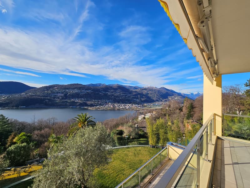 Montagnola: prestigious 3.5 room with large terraces and lake view (1)