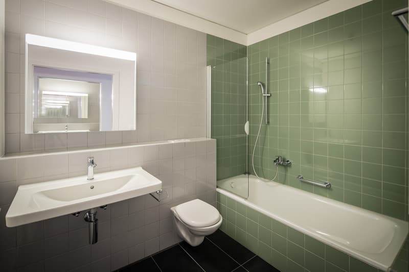 Bagno con vasca