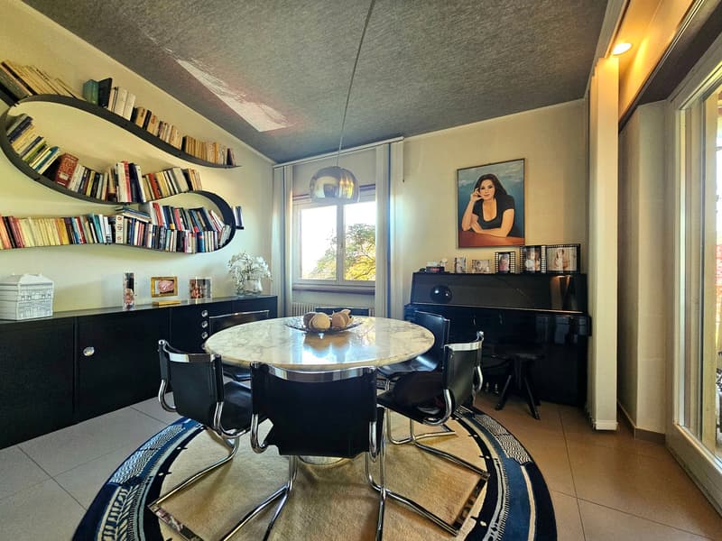 Mendrisio: Delicious single-family semi-detached house with splendid garden and panoramic view (9)