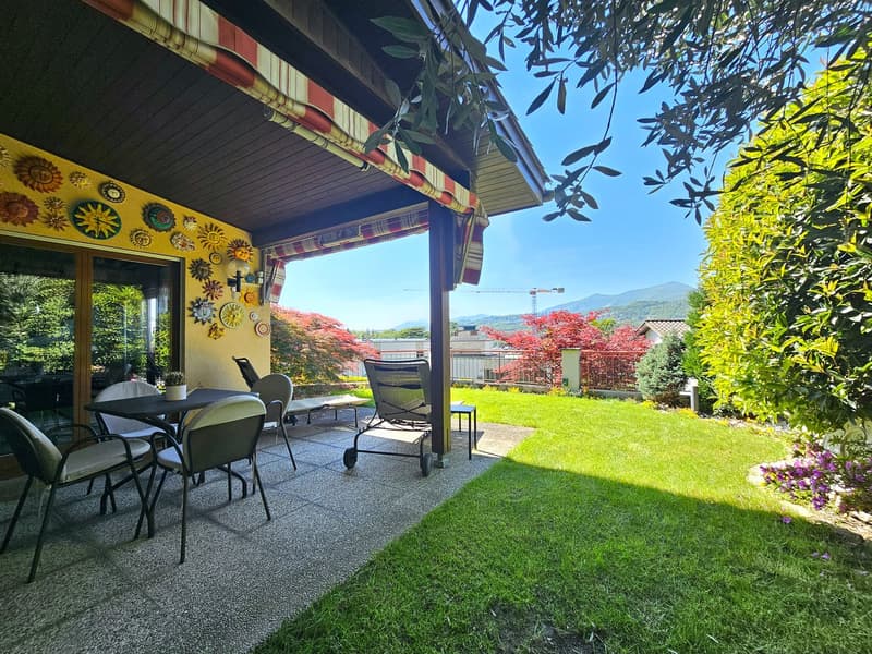Mendrisio: Delicious single-family semi-detached house with splendid garden and panoramic view (4)