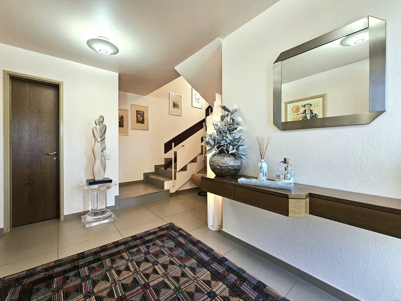 Mendrisio: Delicious single-family semi-detached house with splendid garden and panoramic view (6)