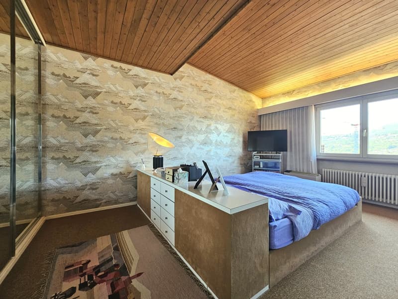 Mendrisio: Delicious single-family semi-detached house with splendid garden and panoramic view (13)