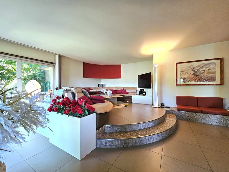 Mendrisio: Delicious single-family semi-detached house with splendid garden and panoramic view (8)